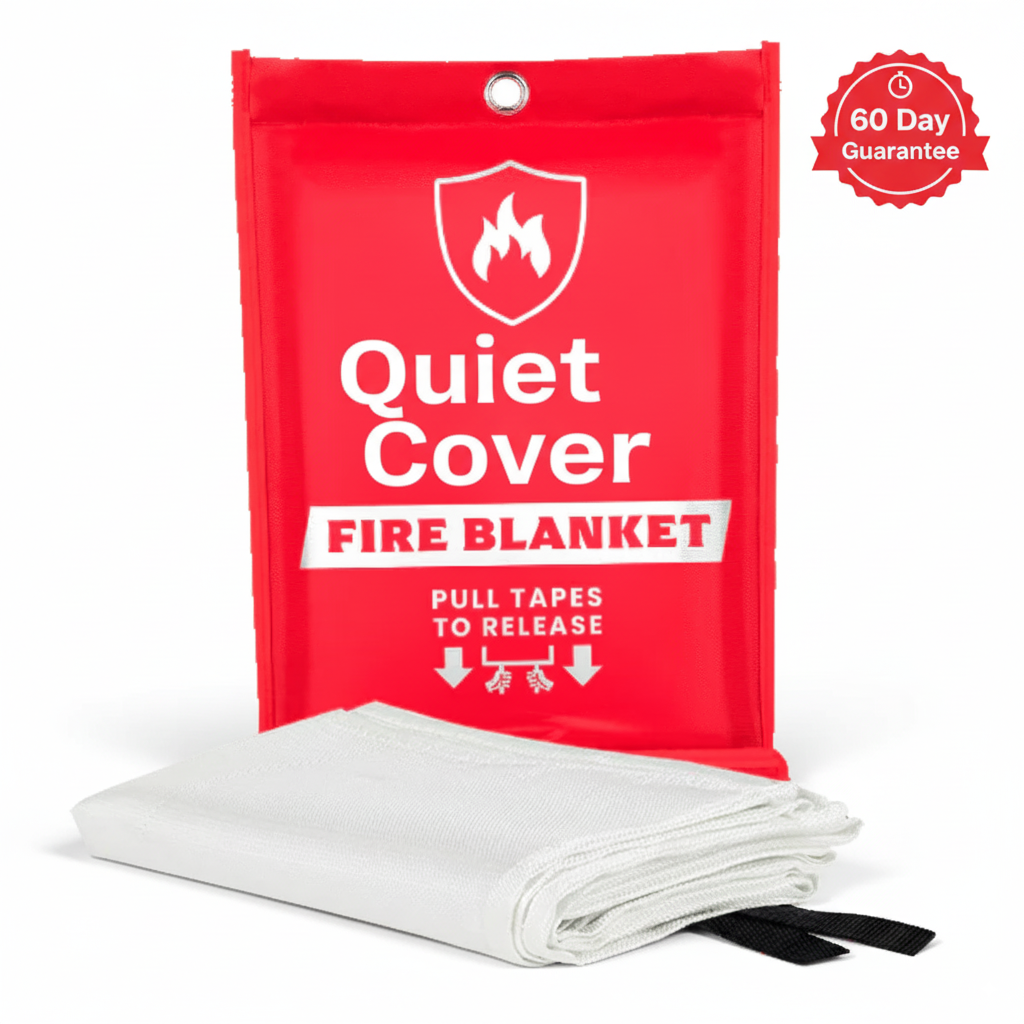 Quiet Cover Fire Blanket