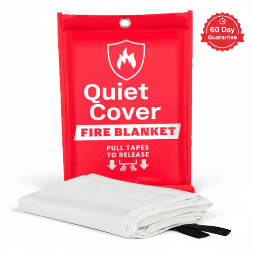 Quiet Cover Fire Blanket