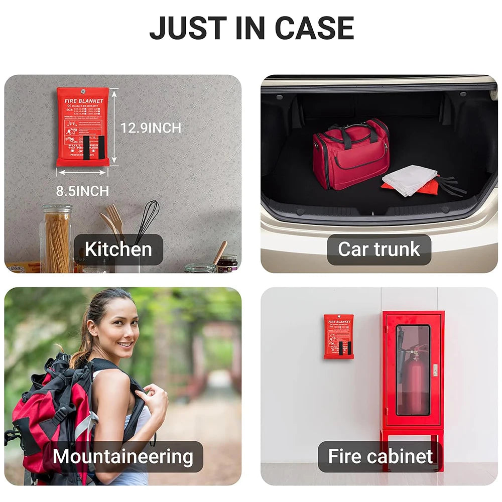 Quiet Cover Fire Blanket