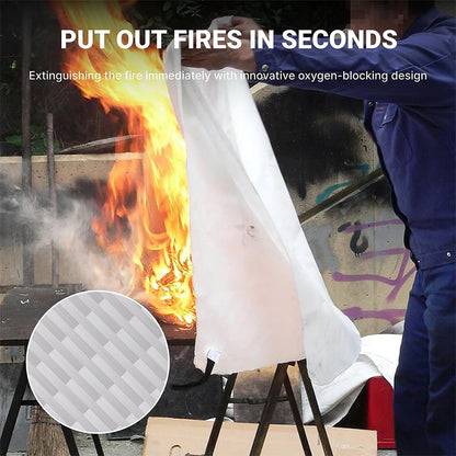 Quiet Cover Fire Blanket