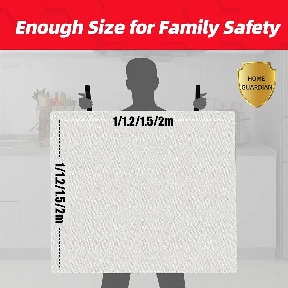 Quiet Cover Fire Blanket